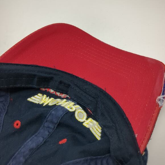 Monroe Shocks And Struts Reflex Strapback Hat Blue One Size Embroidered - Picture 8 of 9